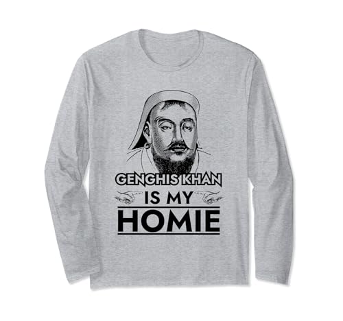 Photo de Gengis Khan est mon pote nomade de l'Empire mongol Manche Longue