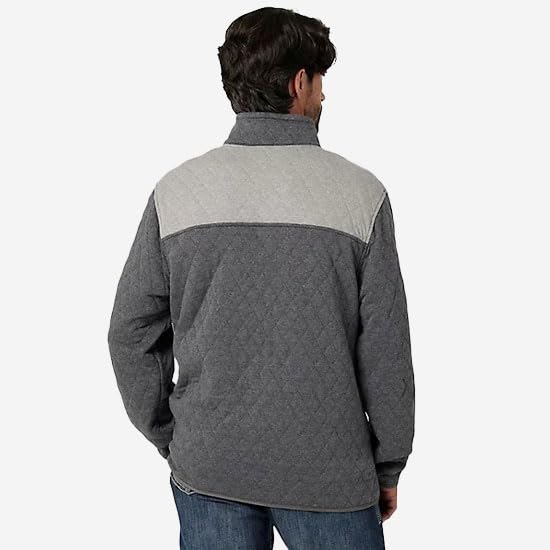 Wrangler Men's Quilted 1/4 Snap Pullover2