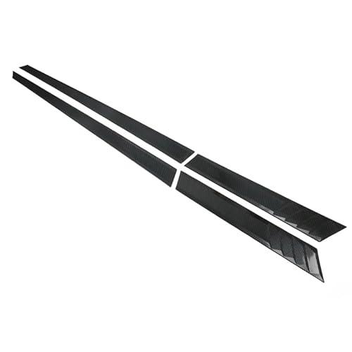 Ixoraqum 「ホンダ フィット for-FIT GR1/2/3/4/5/6/7/8型 2020年2月〜 」に適用 外装アクセサリー サイド ドア モール アンダー トリム ガーニッシュ (カーボン柄)