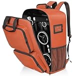 AKOZLIN Sac à dos de voyage pliable pour poussette - 36,1 x 22,1 x 52,1 cm - Compatible avec poussette GB Pockit+ All City/GB Pockit Air All Terrain/Gb Pockit Orange (sac uniquement)