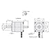 2 Phase Stepper Motor, Electric Motor 2.8Mh/Phase Inductance Low Self Inductance for Transmission And Transmission for Industrial Motor Control