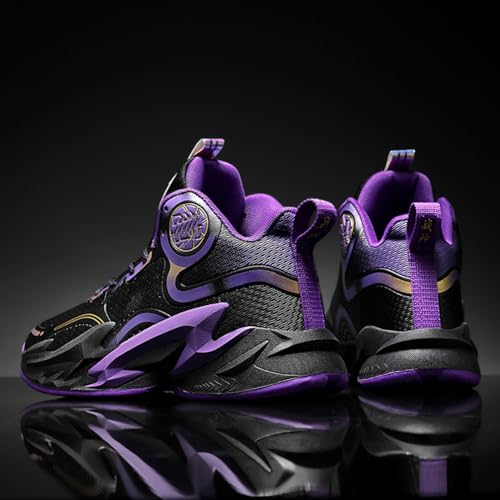 Unisex Basketball Shoes Breathable Non Slip Running Athletic Cushion Sports Fashion Sneakers4