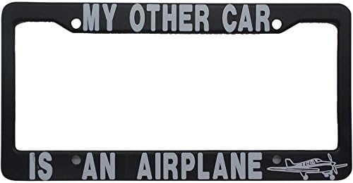 Wing Aero My Other Car is a Airplane - License Frame
