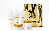 Kit de Limpeza de Pele Profissional Kosmobelle | Sabonete + Esfoliante + Loção Tônica + Emoliente + Máscara Calmante | Uso Profissional e Doméstico