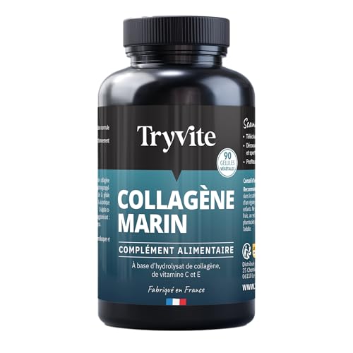 TRYVITE Collagène Marin Type 1 et 2, 90 gélules
