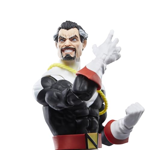 Marvel Legends Series Count Nefaria, Iron Man Comics Collectible 6-Inch Action Figure, Retro-Inspired Blister Card - image 3