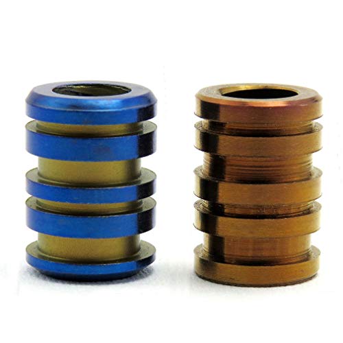 Ccanku C1123 Titanium Alloy Tc4 Pendant Knife Key Jewelry Parachute Cord Bead Pendant 14Mm (2 Pcs) … #TOP5