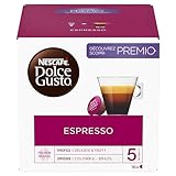 Capsules pour 16 cafés courts d’Espresso Nescafé Dolce Gusto