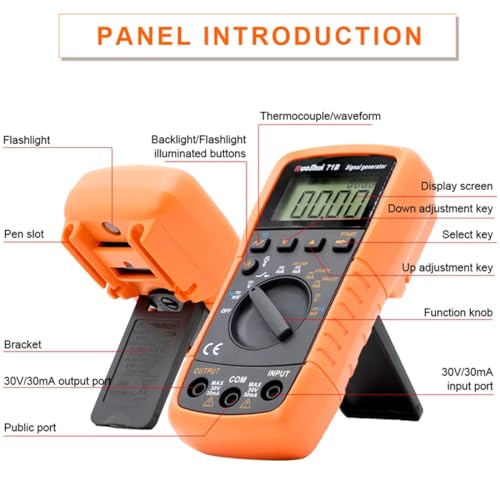 Image of Signal Generator 4-20ma Current Voltage Analog Signal Source Handheld Process Calibrator Voltage Current Signal Generator