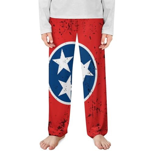 Retro Tennessee State FlagChildren's Casual Pajamas150CM