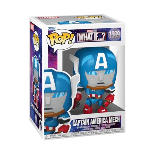 Funko Pop! Marvel: What If - Captain America- Figurine en Vinyle à Collectionner - Idée de Cadeau...