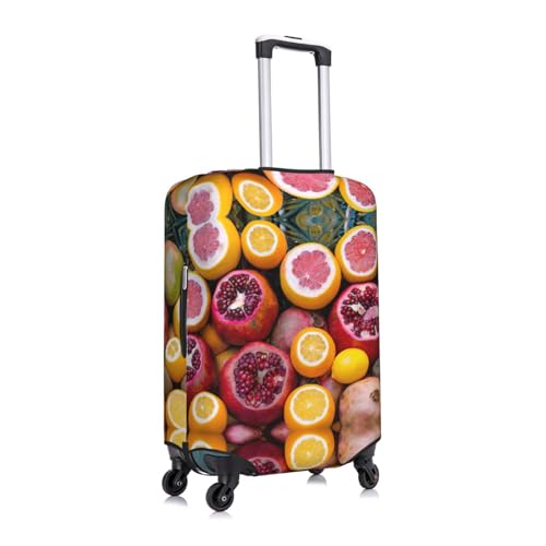 Fruit Picture Print Luggage Suitcase Cover Protector Luggage Washable Covers With Concealed Zipper3