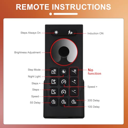 Image of Smart Motion Sensor Stair Lights,16 Step COB Strip Kit with App Remote