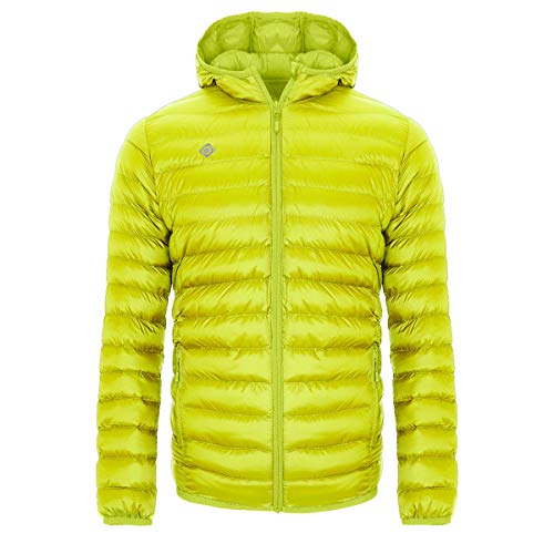 Izas - Chaqueta de Fibra para Hombre - Chaqueta Térmica de Rápido Secado con Cierre de Cremallera - Material Transpirable Ideal para Actividades al Aire Libre - Sindu Lima - Talla XXL