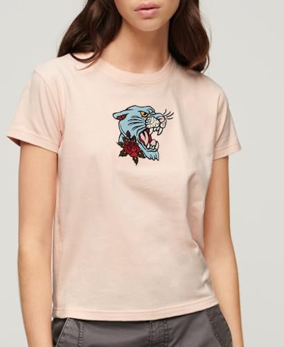T shirt Superdry T shirt ajusté brodé Tattoo US 8 - vue 8