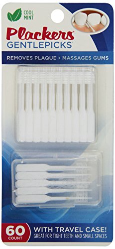 Plackers Gentle Dental Picks with Fluoride, 60 Count - //coolthings.us