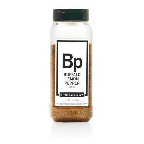 Spiceology – Buffalo Lemon Pepper Seasoning – Spicy & Tangy