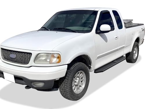 Estribos Tuxtreme acero negro para Ford F150 y F250LD miniatura 2