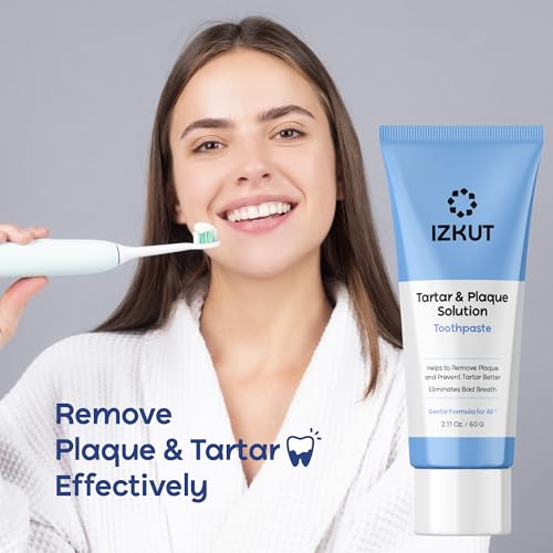 Izkut IZKUT-TOOTHPASTE-CA-1 Tartar Control Toothpaste For Tartar Removal: Plaque Remover thumb #1