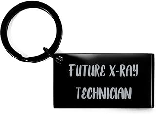 Future X-Ray Technician Keychain, X-ray Technician Present from Team Leader, Useful Black Keyring for Colleagues, Xraytechnicianlovegifts, Xraytech, Xraytechnician, Medicalstaff, Doctors, Nurses
