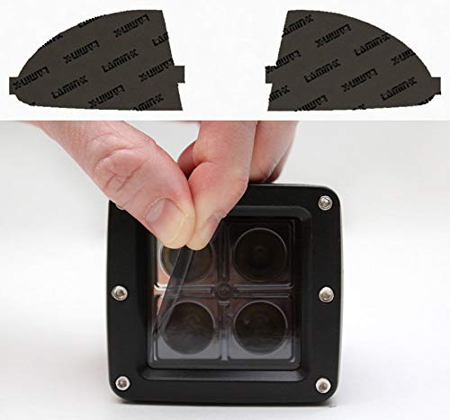 Lamin-x Custom Fit Gunsmoke Fog Light Covers for BMW 3-Series Sedan (06-08)