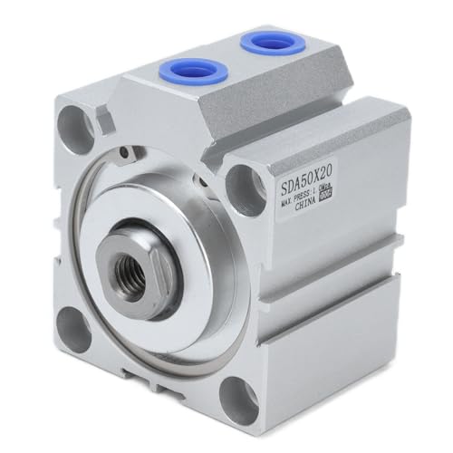Cylindre d'air compact contre l'encombrement CHICIRIS SDA50 X 20 alu - 3