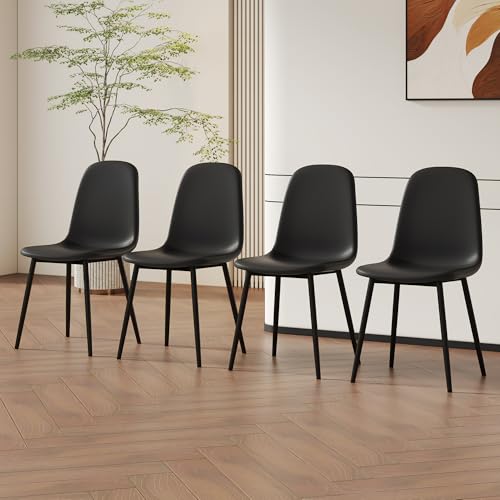 Sillas Comedor Negras Marca Generic