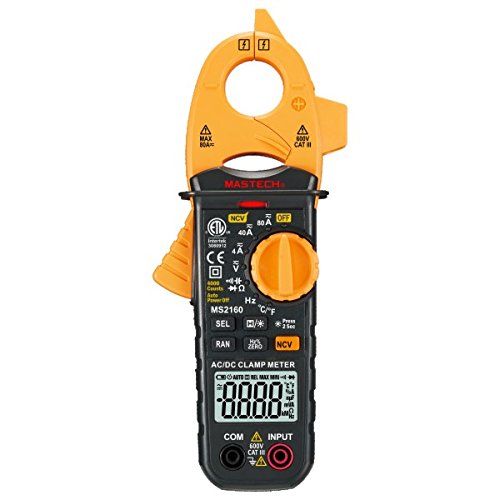 Mastech MS2160 Digital AC/DC Clamp Meter with NCV Amazon.in