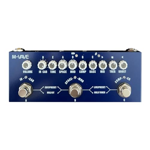 Jemora CUBE BABY Pédale d’effet combinée de basse multifonctionnelle portable avec lecture de musique sans fil, enregistrement téléphonique, fonction d’interface audio de type C - Les Beatles, Paul McCartney, John Lennon, RIngo Starr, George Harrison Jemora CUBE BABY Pédale d'effet combinée de basse multifonctionnelle portable avec lecture de musique sans fil, enregistrement téléphonique, fonction d'interface audio de type C