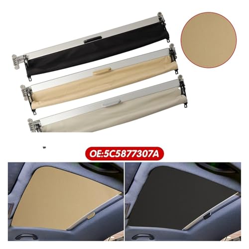 Protection solaire toit ouvrant pour Beetle rideau enrouleur thermique - 4