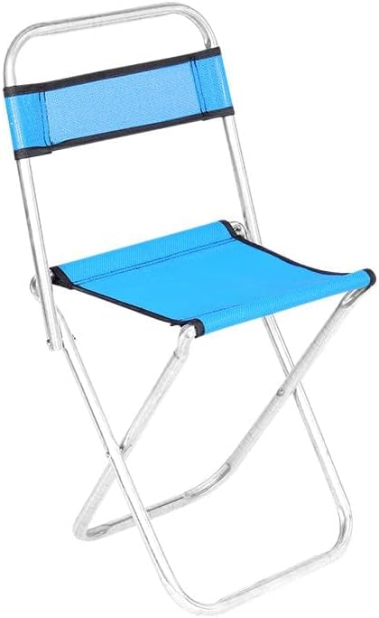 Miniatura 3 de Abcsea Sillas plegables de 1 pieza para exteriores y campamentos, sillas de pesca plegables, sillas plegables portátiles, sillas de jardín plegables