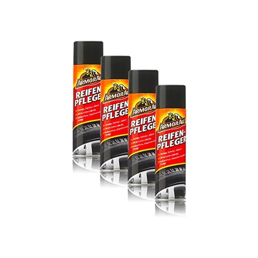 4X Armor All 47600L REIFENPFLEGER 500ml