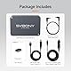 Svbony SV241 Teleskop DC Power Adapter für Erwachsene, Astronomie Teleskop Zubehör, 6 DC Power Output Astronomie Pocket Adapter, Umfassender Schutz USB Hub Box für Deep Sky Fotografie