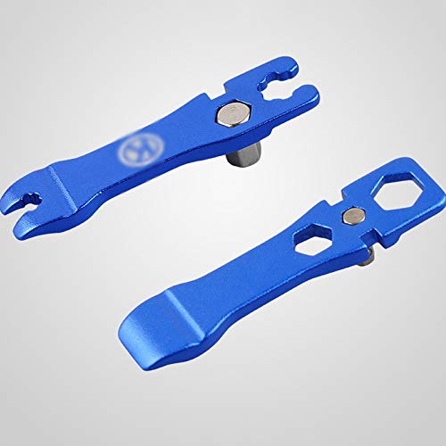 Kit de herramientas de reparación de bicicletas Destornilladores de ciclismo de radios hexagonales Herramienta Palanca de neumáticos Llave Allen Bicicleta de montaña Multiherramienta Herramientas de