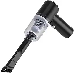 Aspirador de pó para carro, 120W portátil de alta potência sem fio portátil aspirador de pó para carro Aspirador de pó seco úmido Vassoura para carro e kit de acessórios automotivos para