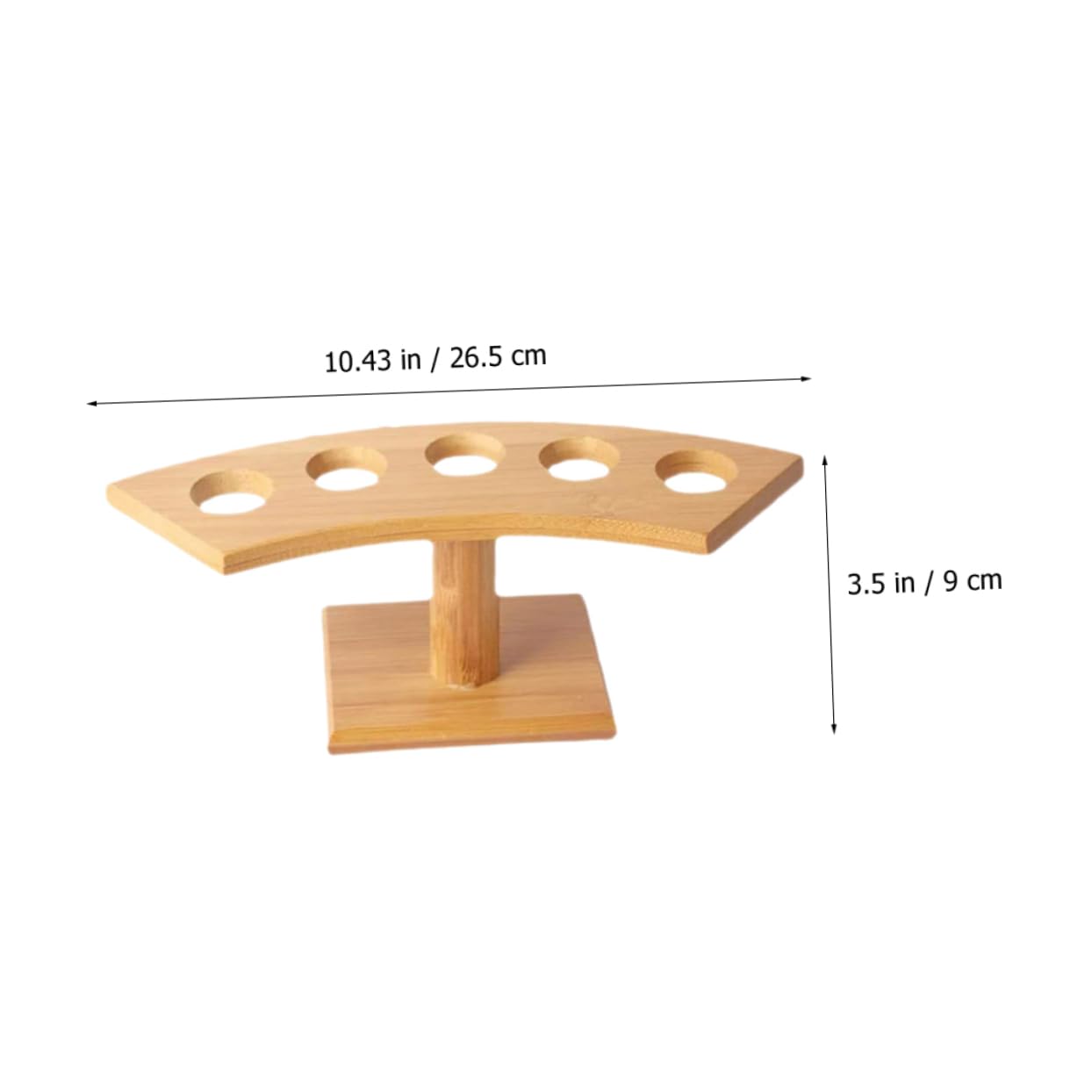 Multi Holes Ice Cream Stand Multi Functional Sushi Holder Desktop Ice Cream Rack for Restaurants Catered Events and Buffets