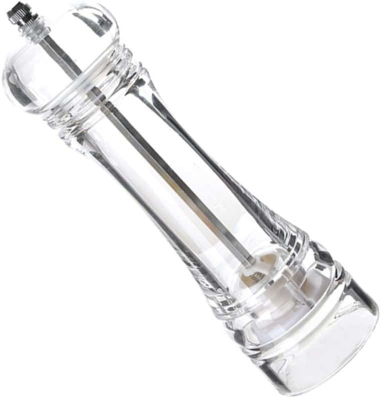 Adjustable Pepper Shaker Acrylic Ceramic Spice Grinder for Kitchen