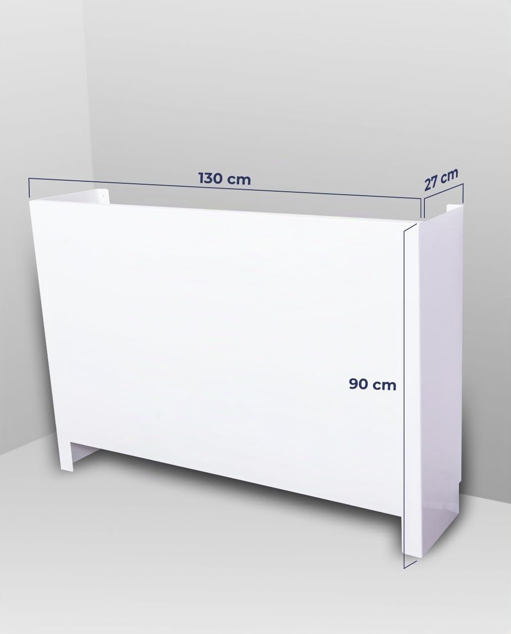 CLIMIK FAN, MOBILE DEFLETTORE PER CONDIZIONATORI FAN COIL LARGHO FINO A 130CM, MADE IN ITALY, PROGETTATO PER DISTRIBUIRE L’ARIA AL INTERNO DEL TUO LAVORO