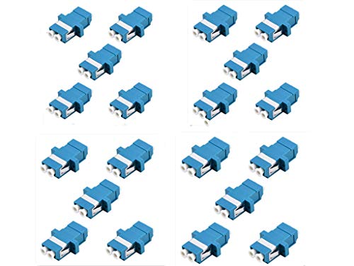 HUAWELL 20 adattatori LC-LC fibra ottica (blu