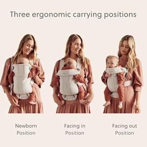 BabyBjörn Baby Carrier Mini, Light Beige, 3D Jersey | Infant Carrier (7-24 lbs), Ergonomic, Easy-to-Use — photo 3 of 6