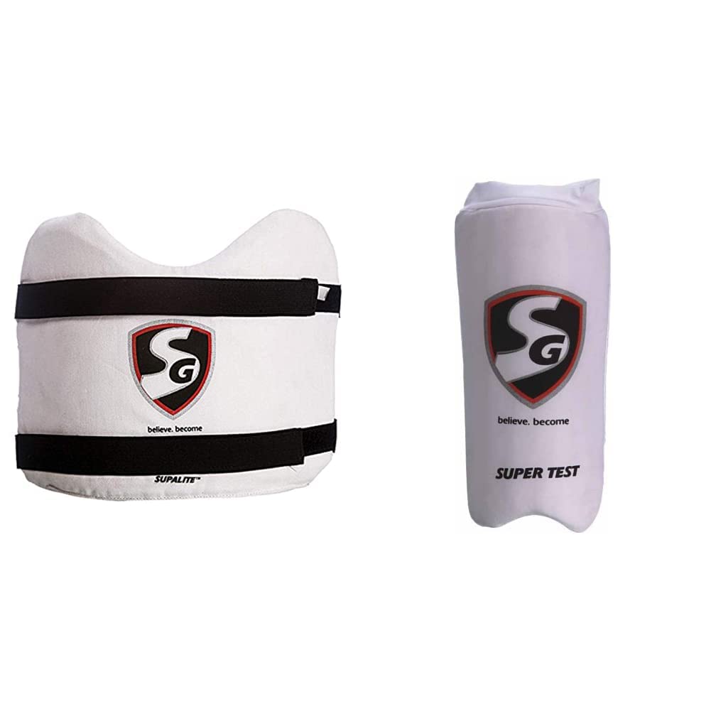 SG Supalite Chest Guard, Adult, Multicolour, Foam