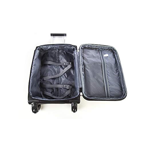 Mala viagem Primicia Poliéster Giro 360° Grande - Café