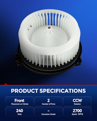 Image of KAX AC Blower Motor for Honda Civic 2001,Civic 2002-2005 1.3L /1.7L,CR-V 2002-2006, Element 2003-2011,Endeavor Galant 2004-2005,Aerio 2002-2007, HVAC Heater Blower Motor Replaces# 700005 79310S5DA01