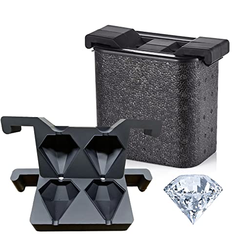 Molde de Hielos Diamante Transparente Helpcook miniatura 2