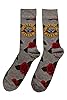 Guns N' Roses Socks Bullet Roses Official Unisex Grey Ankle (UK SIZE 7-11) One Size #1