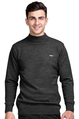 Image of GODFREY Woolen Full Sleeve Sweaters for Men Winter Wear - Turtle Neck Pullover for Men Stylish