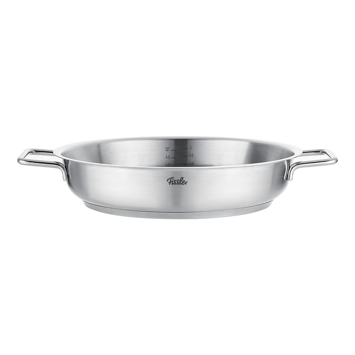 Pure Collection Serving-Pan, Frypan, 9.5 Inch, Stainless-Steel, Made in Germany - Induction