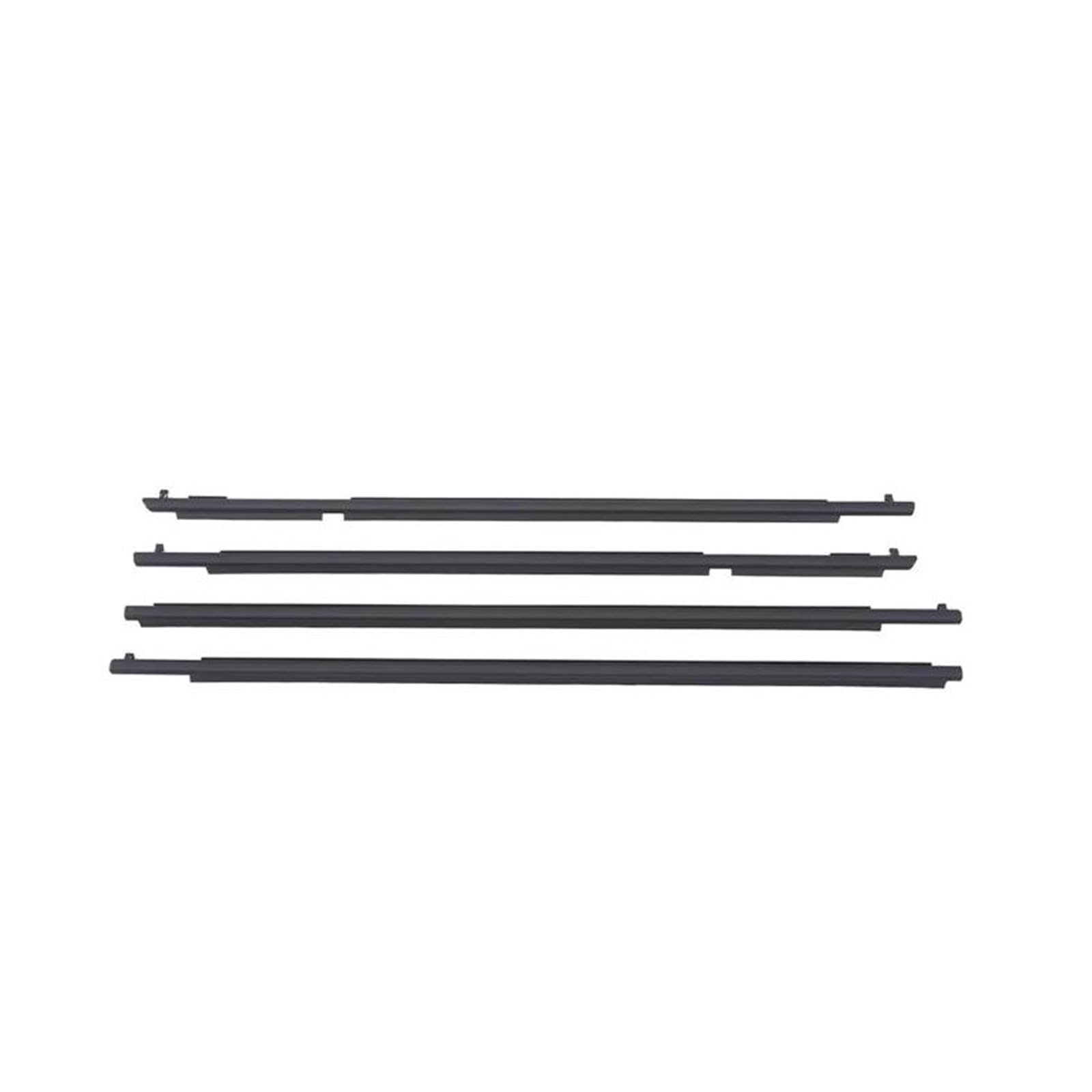 Snwdbh One Color 4Pcs Car Window Sealant Strip For Lexus Gx470 2010-2020 75711-60071 Rubber Trim Weatherstrip Door Glass Edge Guards Protection Exterior Belt