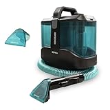 Cecotec Limpiador Aspirador de Tapicerias y Alfombras con Cable Conga 3000 Carpet&Spot Clean Max. 450W, 13kPa, Diseño Compacto, Depósito de Agua Limpia 1000ml y Agua Sucia 550ml, Spray Pulverizador