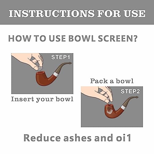 50pcs Pipe Screens 5/8inch Stainless Steel Mesh Clean Screens with Tapered Design,0.63inch,Along with A 3-in-1 Cleaning Tool,Brush,and Stainless Steel Storage Box Adjustable Size - Image 4